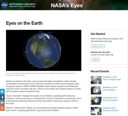 NASA EyesOnEarth